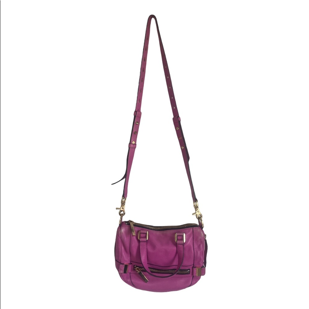 Botkier Fuscia pink purse crossbody zipper bag Small size
